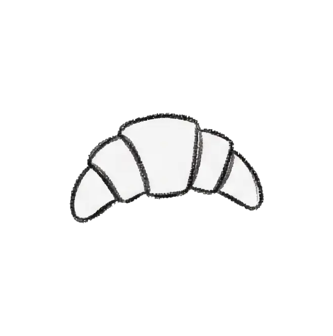 Medialunas libres de gluten hechas artesanalmente